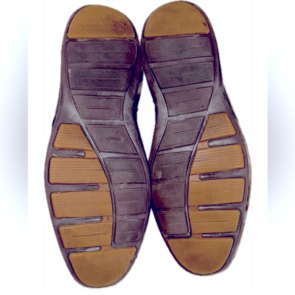 COLE HAAN Grand Tour Chukka Woodbury Java dark brown Leather Shoes Boot - Picture 2 of 4